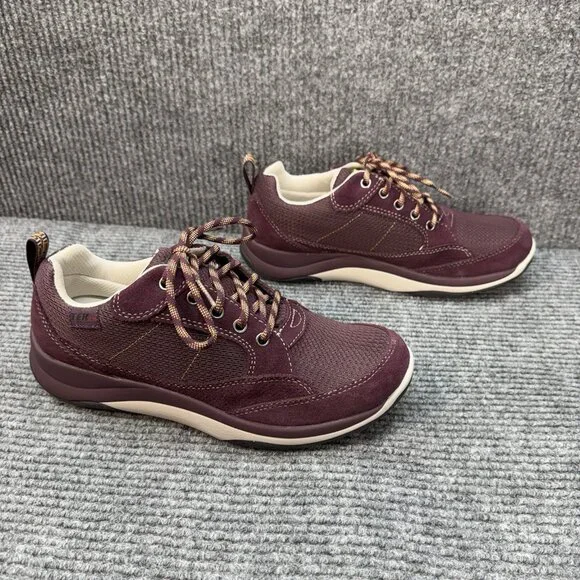 LL Bean Tek 2.5 Hiking Shoes Womens 8M Purple Waterproof Insulated Suede 504746 - Picture 2 of 11